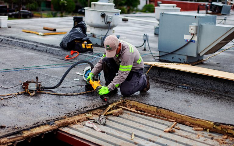 Commercial roofers