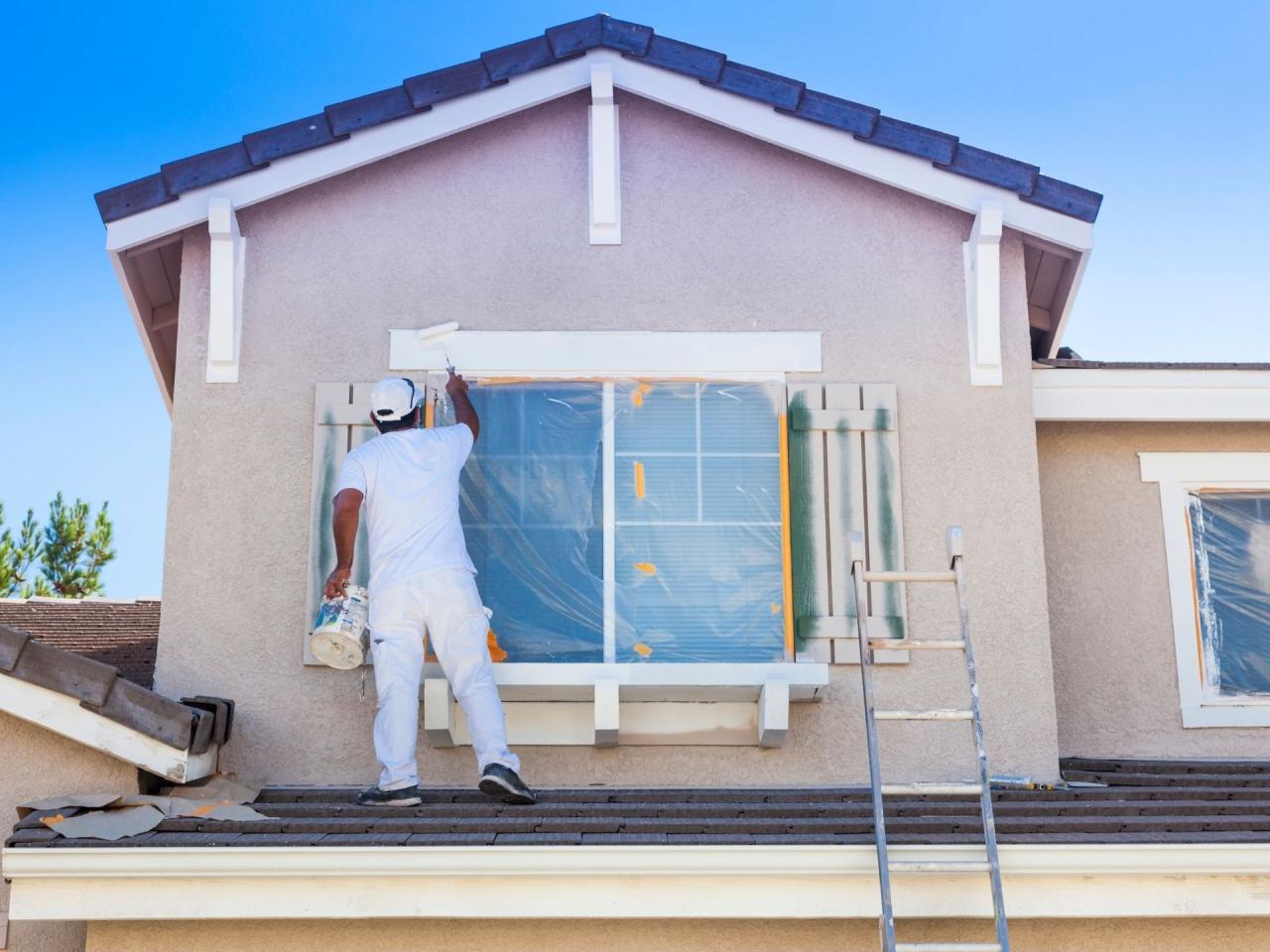 Exterior paint services near me