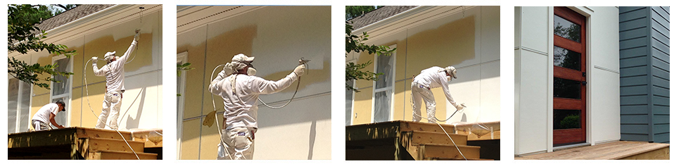 Painting hardie plank siding